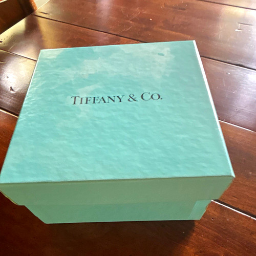 Tiffany blue square - &,