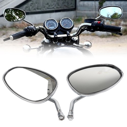 Motorcycle rearview oval - motorcycle,