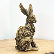 Large Gold Hare Ornament