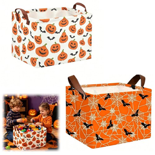 2pcs halloween storage - storage, basket