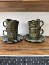 Vintage Tams Ware Green Coffee
