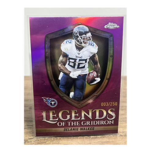 Topps 2025 chrome - pink, log