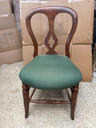 Balloon back dining chair wood - back,