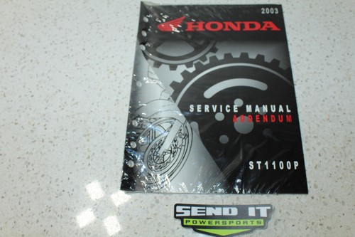 2003 honda st1100p service - o/s 2003,