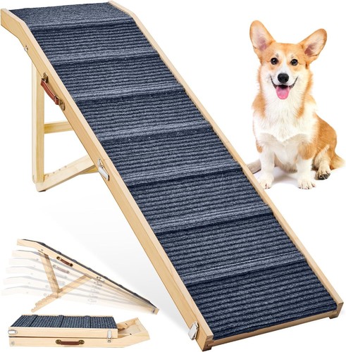 Dog ramp for bed long - ramp,