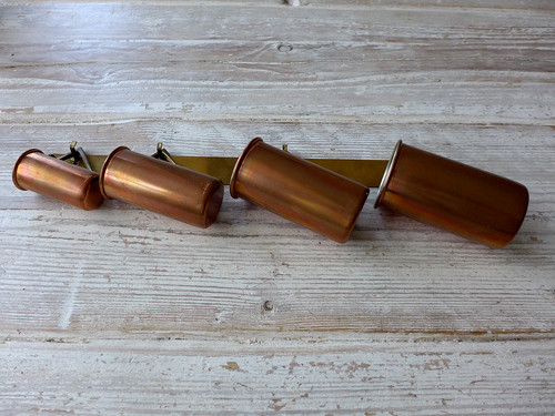 Vintage copper measuring - vintage,