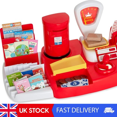 Post office set realistic - office,