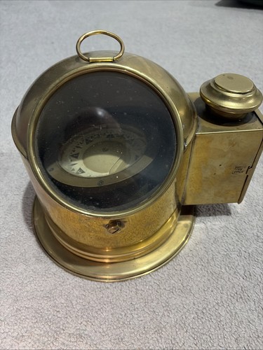 Vintage brass ships - vintage,