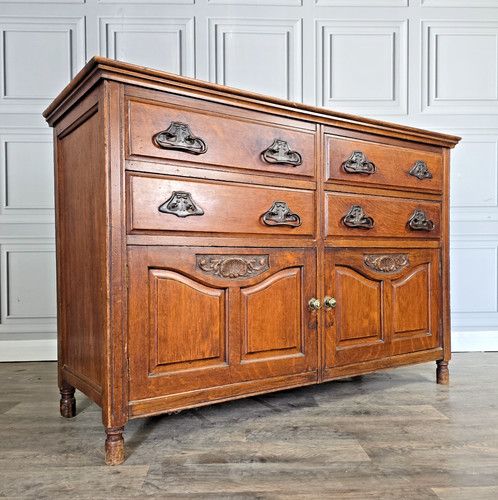 Antique oak sideboard arts - oak,