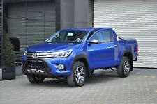TOYOTA HILUX BLACK AXLE NUDGE A-BAR BULL BAR 2015 TO 2019
