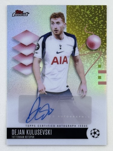Dejan kulusevski 2025 topps - dejan,