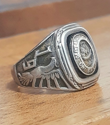 Original college silver ring - original,