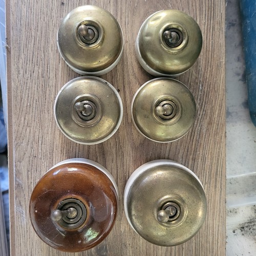 Vintage brass and ceramic - 6,