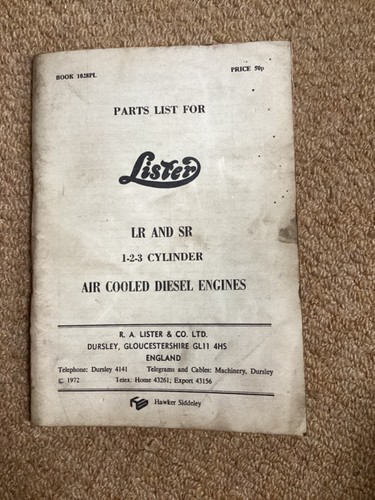 Lister sr diesel engine - lister,