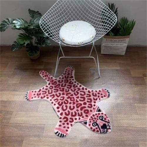 Soft animal print rug - animal,
