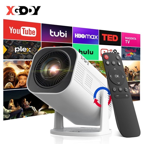 Xgody mini projector - xgody, 4k