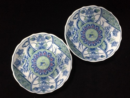 O1813 vintage japanese plates - o1813,