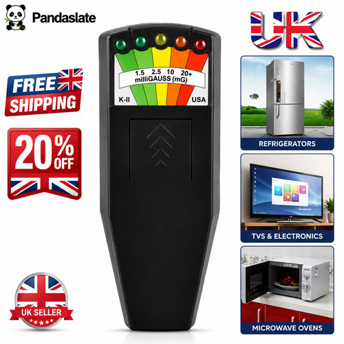 Led emf meter magnetic - led, field