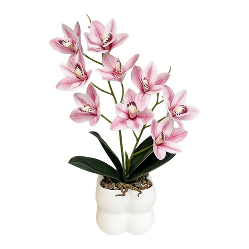 Artificial pink cymbidium - artificial,