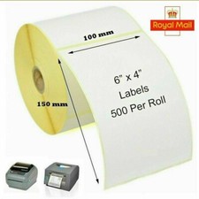 5 x ROLLS ROYAL MAIL LABELS