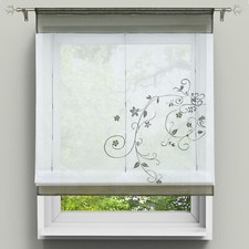 Embroidered Net Curtains