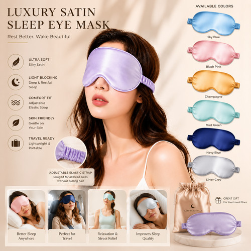 Luxury pure organic satin - luxury, silk