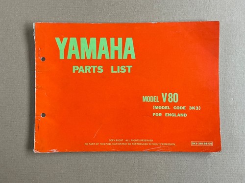 Genuine yamaha v80 80 - genuine, v