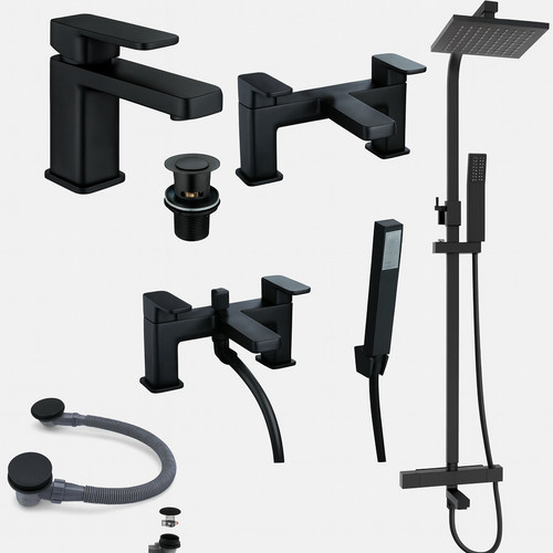 Bathroom modern square - modern,