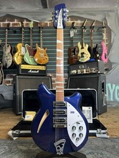 Rickenbacker 370/12 Midnight Blue 2010 12-String Semi-Hollow Electric Guitar