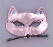 PINK PANTHER CAT 1/2 EYE MASK