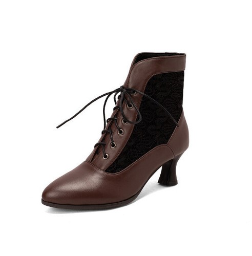 Womens steampunk lace - lace, low