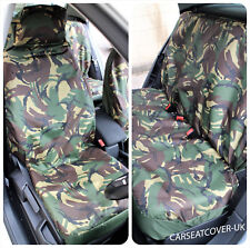 For Nissan Navara  - Camouflage Waterproof Car Seat Covers - Full Set