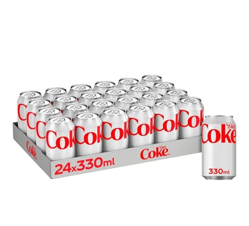 Diet coke 330ml - 330ml, pack