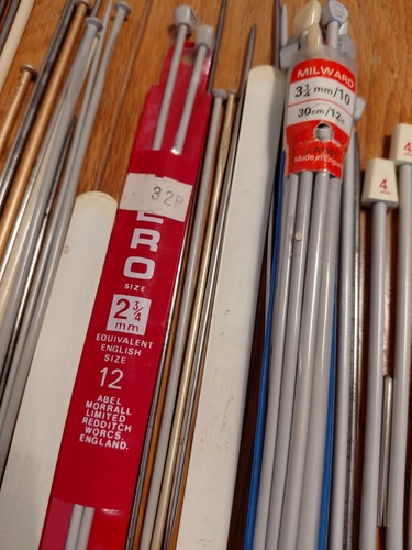 Vintage needles knitting - vintage,