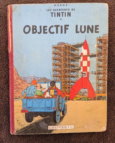 1953 first edition tintin - edition,