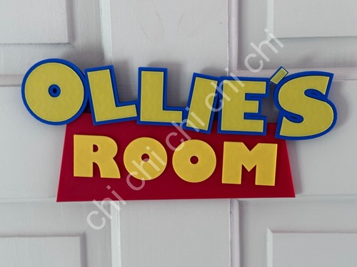 Toy story personalised name - personalised,