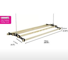 Edwardian Clothes Airer 4 Lath