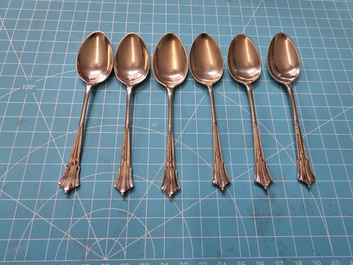 Vintage epns set six tea - set,