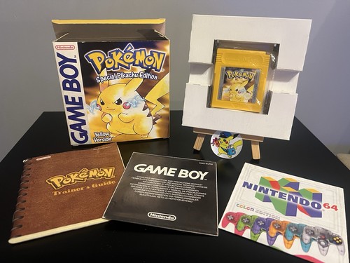 Pokemon yellow nintendo game - pokemon,