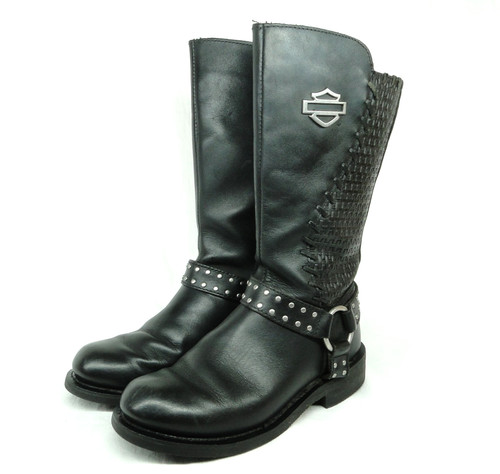 Harley davidson woven leather - woven,