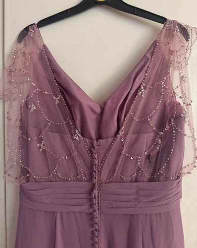True bride mauve purple - purple, beaded