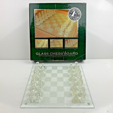 Glass Chess Set Crystal