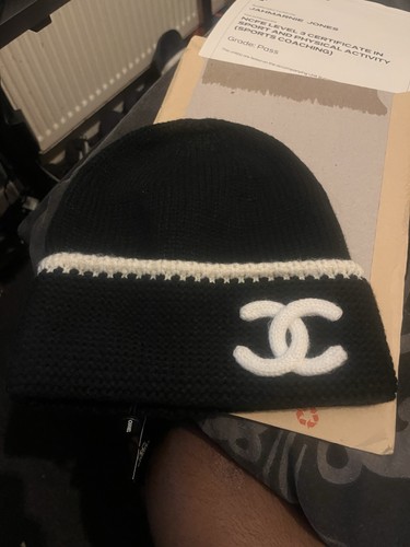 Chanel cashmere beanie black - beanie,