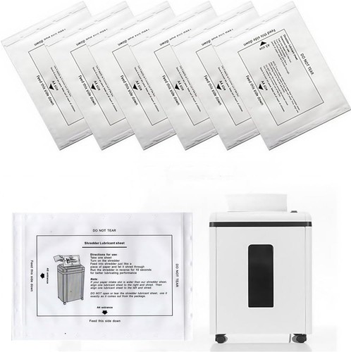 Paper shredder lubricant - paper,