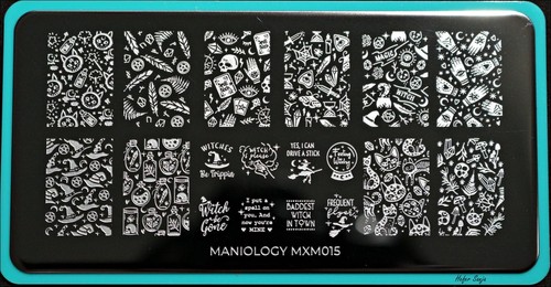 Maniology nail stamping - x,