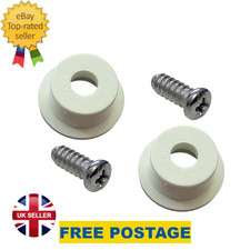 IKEA White Plastic Hinges x 2