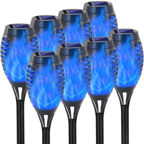 Led flame effect solar outdoor - flame,