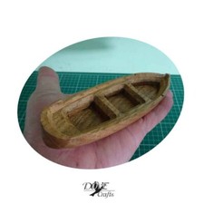 Wooden Rowing Boat, Oak wood, Try it on water, Hand Crafted