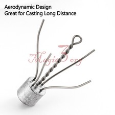 5pcs Sea Fishing Lead Weights Sputnik Spider Sinker 28g-225g Casting Bottom Rig