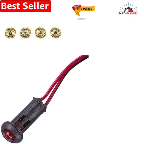 Flashing red led light car - red,